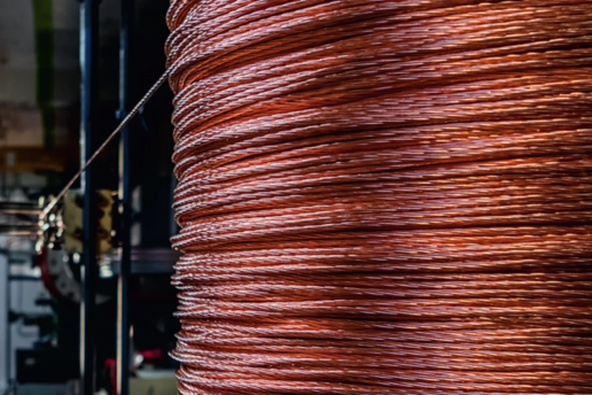 Copper wire and wire rod