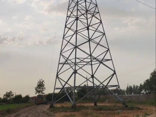 Overhead line tower